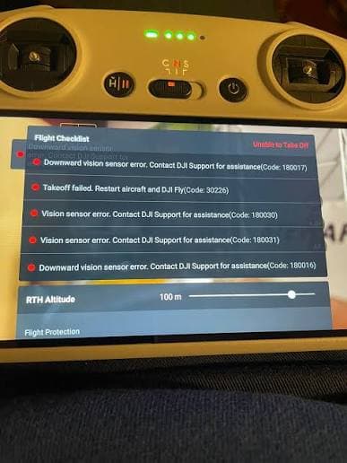 هشدارهای مهم DJI Fly که نباید نادیده بگیرید؛ از باتری تا GPS و خطای سنسورها