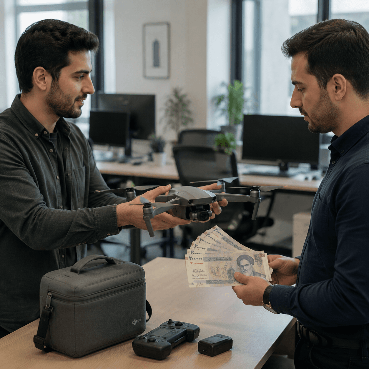 تیم پهپاد استوک