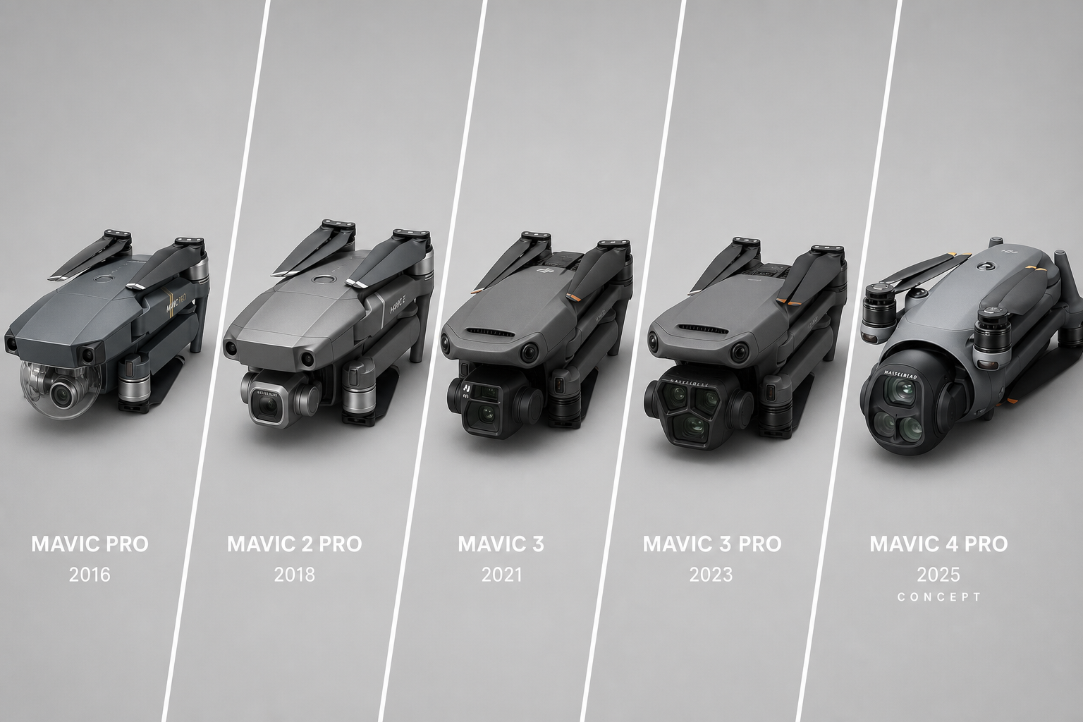 راهنمای جامع پهپادهای سری DJI Mavic؛ بررسی مدل‌ها، قابلیت‌ها و کاربردها